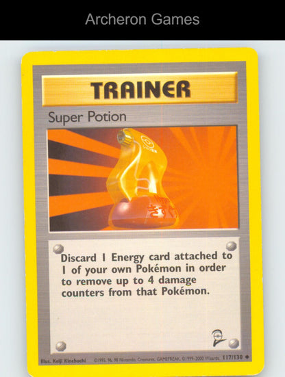 Pokemon Card Super Potion B2 117/130 UC Base Set 2