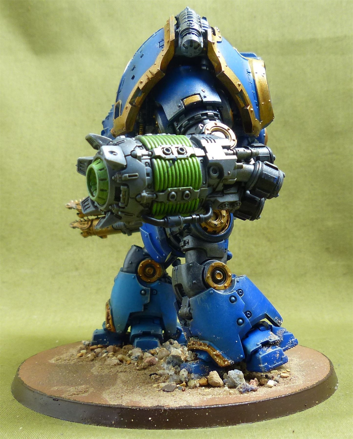 Saturnine Siege Dreadnought - Chiron painted - Space Marines - Warhammer Horus Heresy #6TG