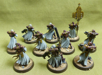 Adepta Sororitas Battle Sisters Squad incomplete painted - Adepta Sororitas - Warhammer 40K #49X