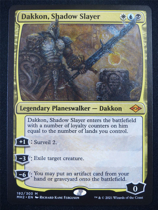 Dakkon Shadow Slayer - MH2 - Mtg Card #UU