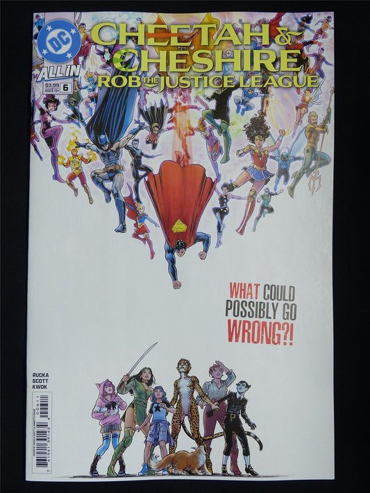 CHEETAH & Cheshire Rob the Justice League #6 - Mar 2026 DC Comic #101