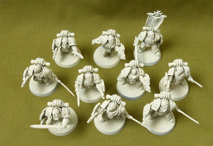 Templar Brethren set of 10 - Imperial Fists - Warhammer Horus Heresy #G7
