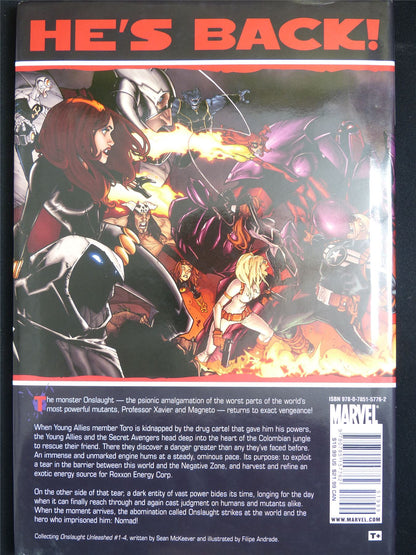 Onslaught Unleashed - Marvel Graphic Hardback #47O