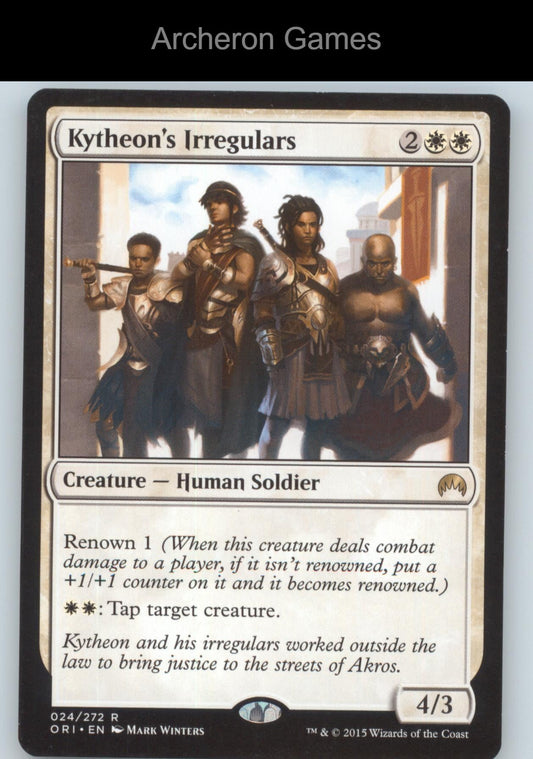 Kytheon's Irregulars 24 R MTG Card Magic Origins