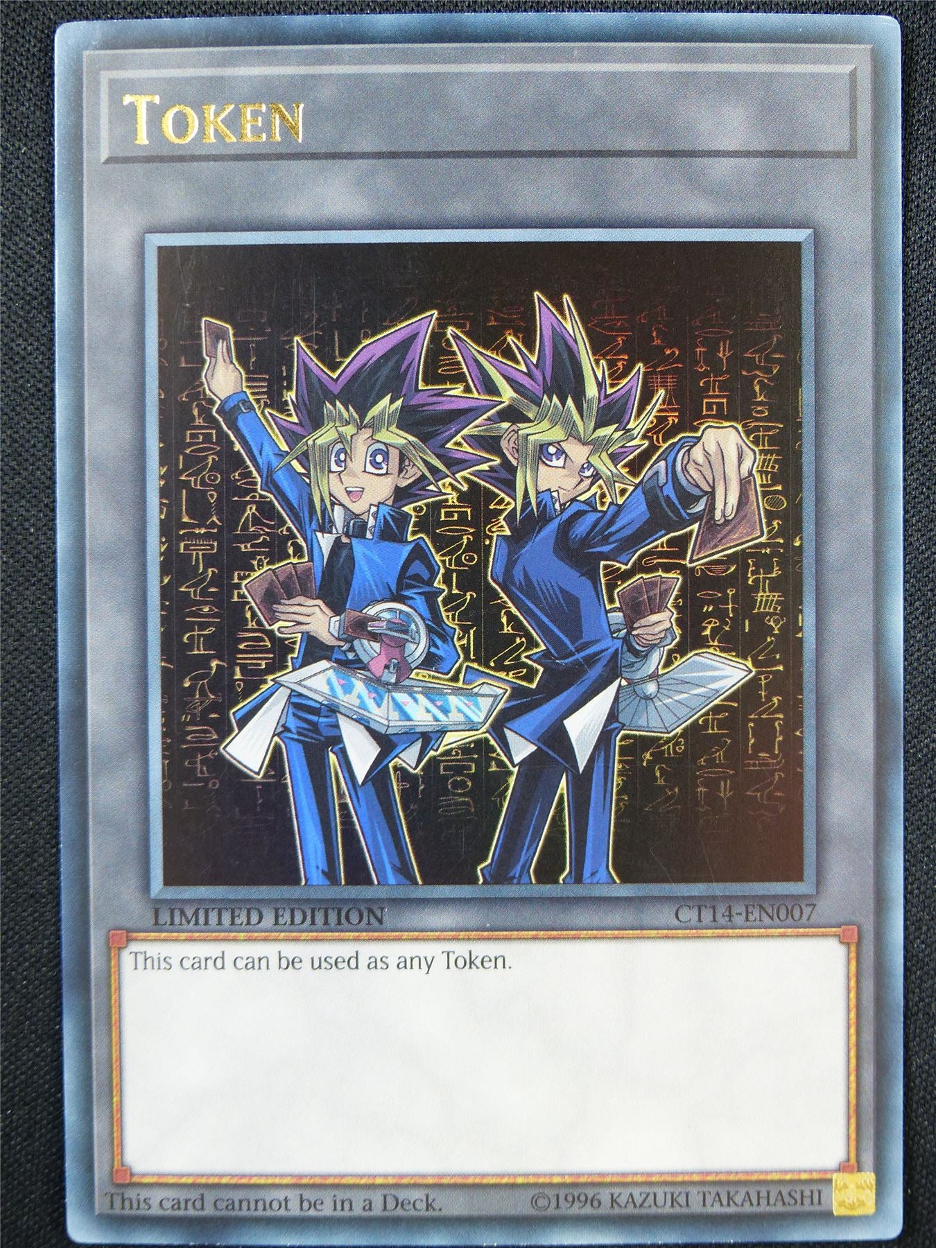 Yami & Yugi Token CT14 Ultra Rare - 1st ed Yugioh Card #26P