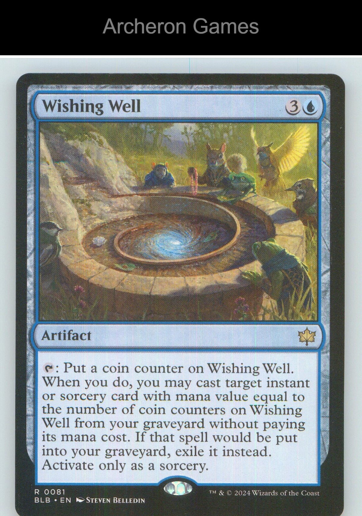 Wishing Well BLB 81 R MTG Card NM/EX+