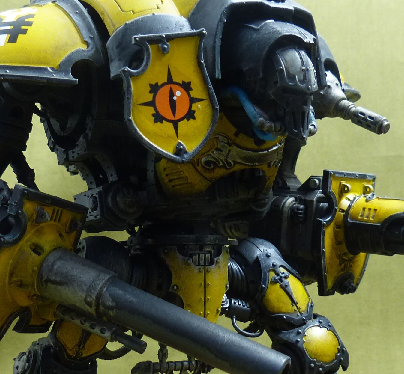 Knight Questoris painted - Imperial Knights - Warhammer 40K #44T