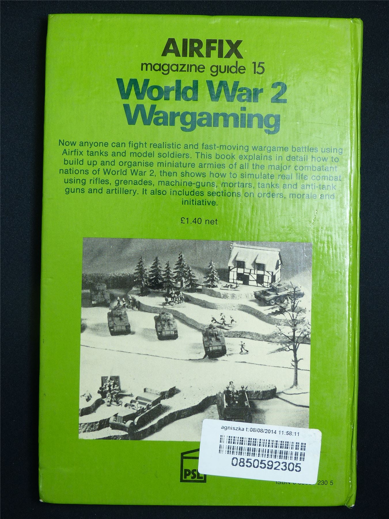 World War 2 Gaming Guide 15 - Airfix Book Hardback #2W6