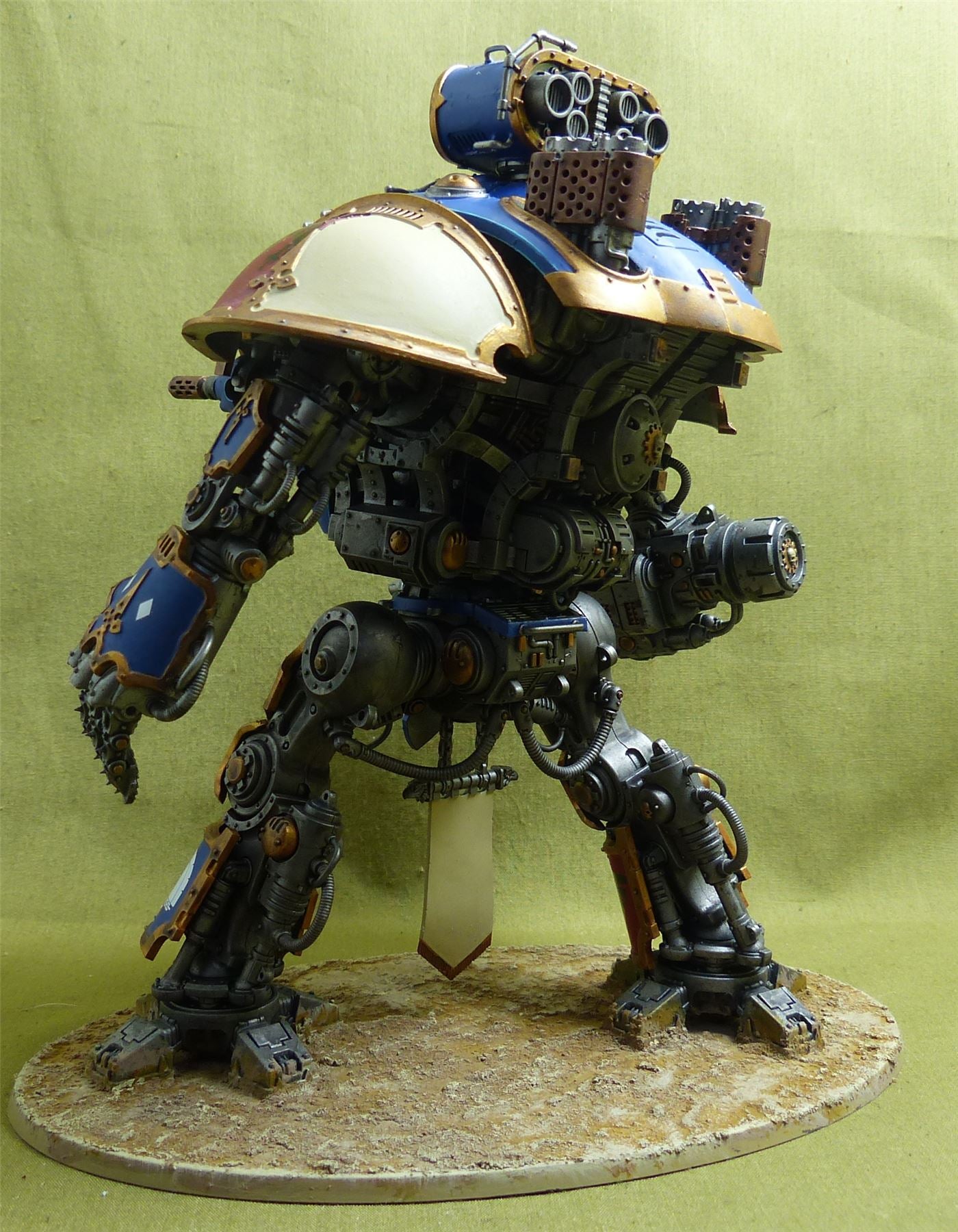 Knight Crusader painted - Imperial Knights - Warhammer 40K #1FZ