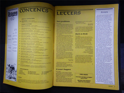 The Dragon Magazine D&D #132 1988 #17T