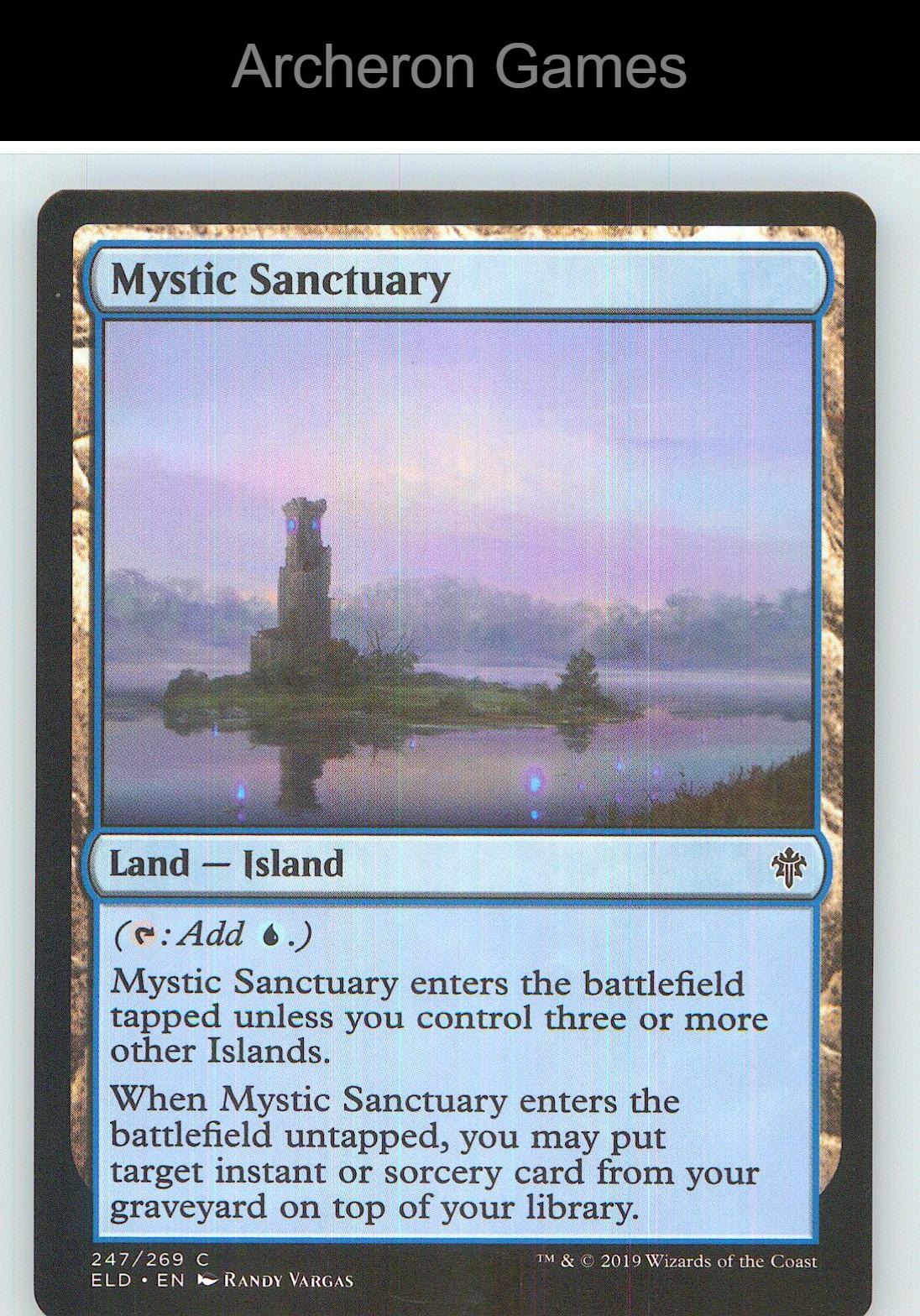 Mystic Sanctuary ELD 247 C MTG Card NM/EX+