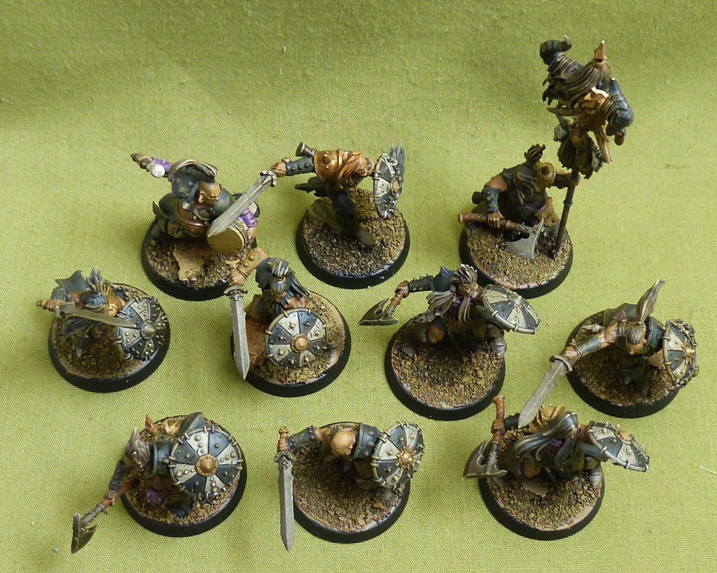 Darkoath Marauders painted - Slaves to Darkness - Warhammer AoS #17G