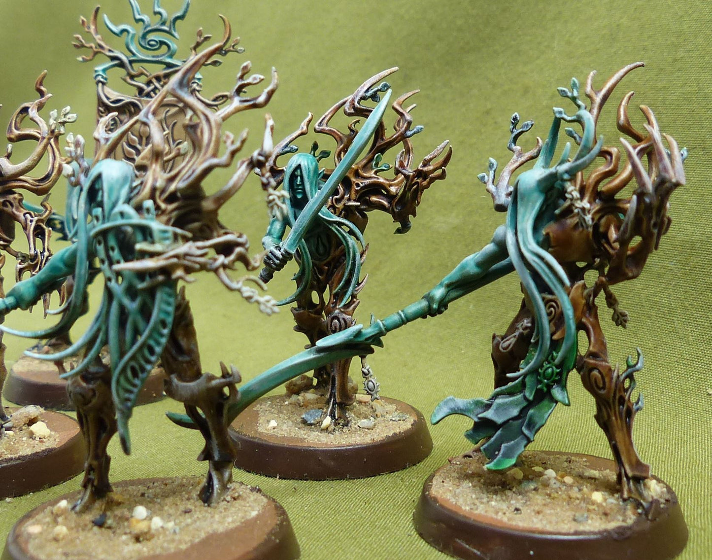 Tree-Revenants painted - Sylvaneth - Warhammer AoS #K7