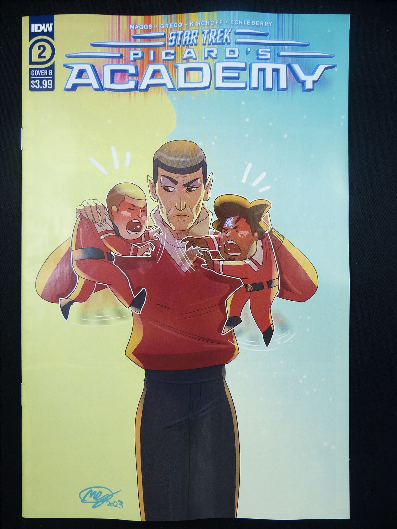 STAR Trek: Picard's Academy #2 Cvr B - Nov 2023 IDW Comic #IO