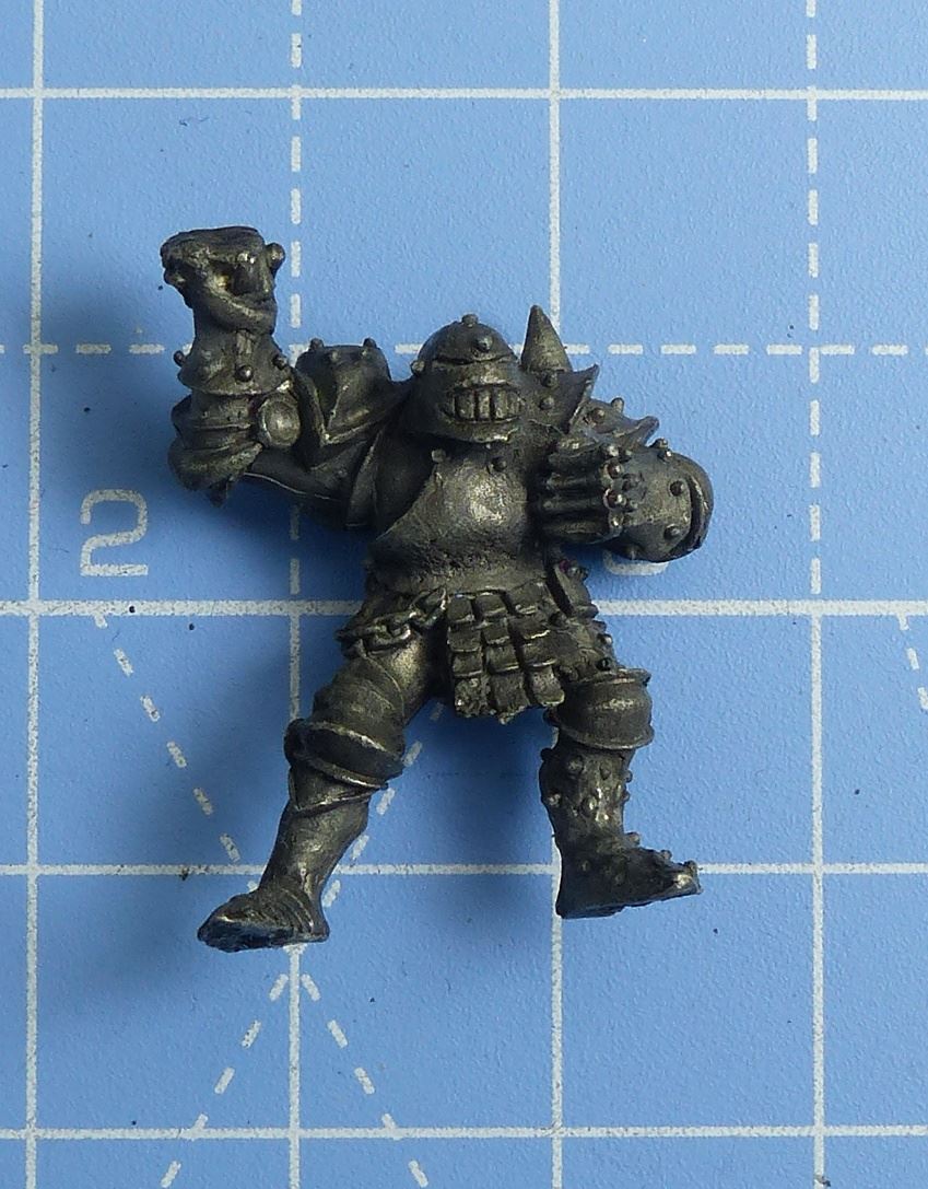 Star Player Duke Luthor Von Hawkfire Classic Metal - Warhammer Blood Bowl #V8