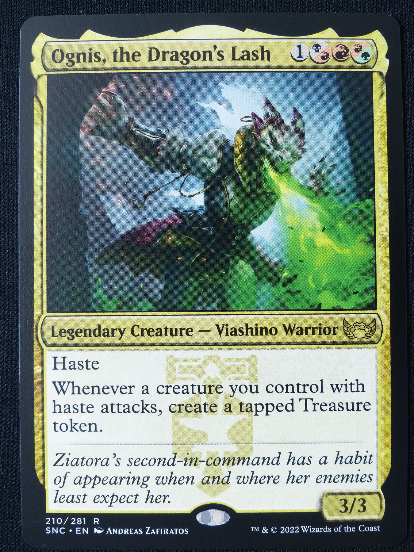 Ognis the Dragon's Lash - SNC - Mtg Card #1MO