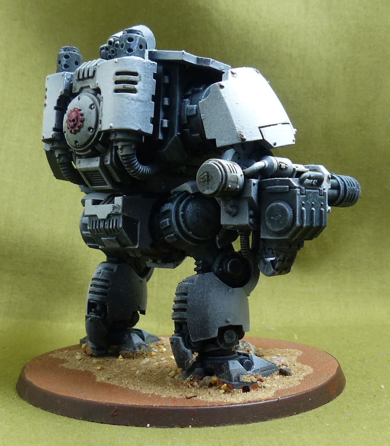 Primaris Redemptor Dreadnought painted - White Scars - Warhammer 40K #4PB