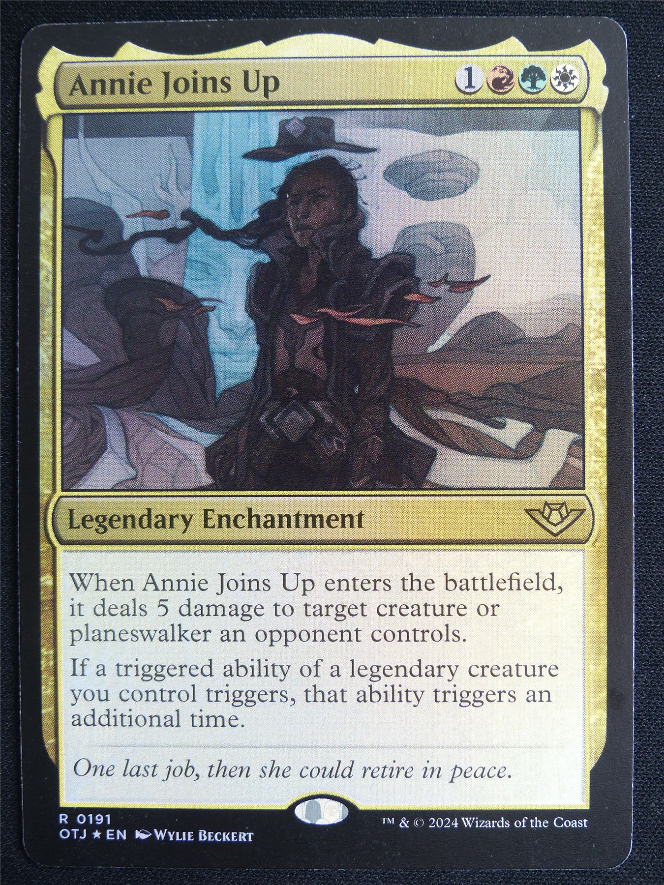 Annie Joins Up Foil - OTJ - Mtg Card #4KA