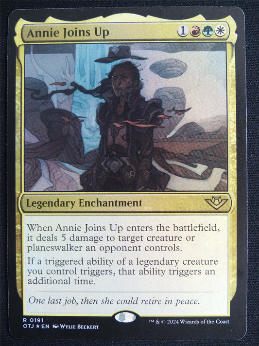 Annie Joins Up Foil - OTJ - Mtg Card #4KA