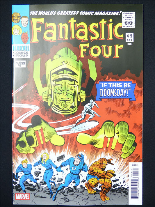 FANTASTIC Four #49 Facsimile Edition - Aug 2025 Marvel Comic #18T