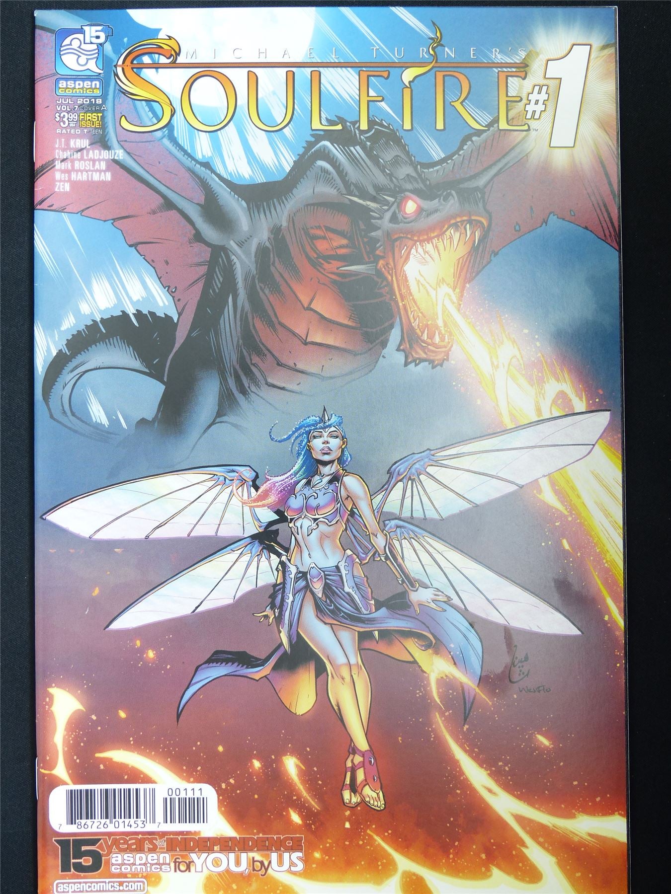 SOULFIRE volume 7 #1 - Aspen Comic #S3