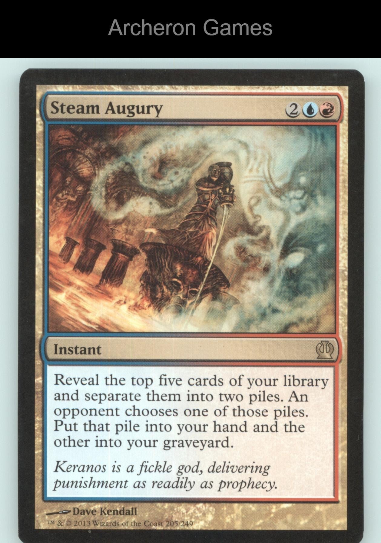 Steam Augury 205 R MTG Card Theros