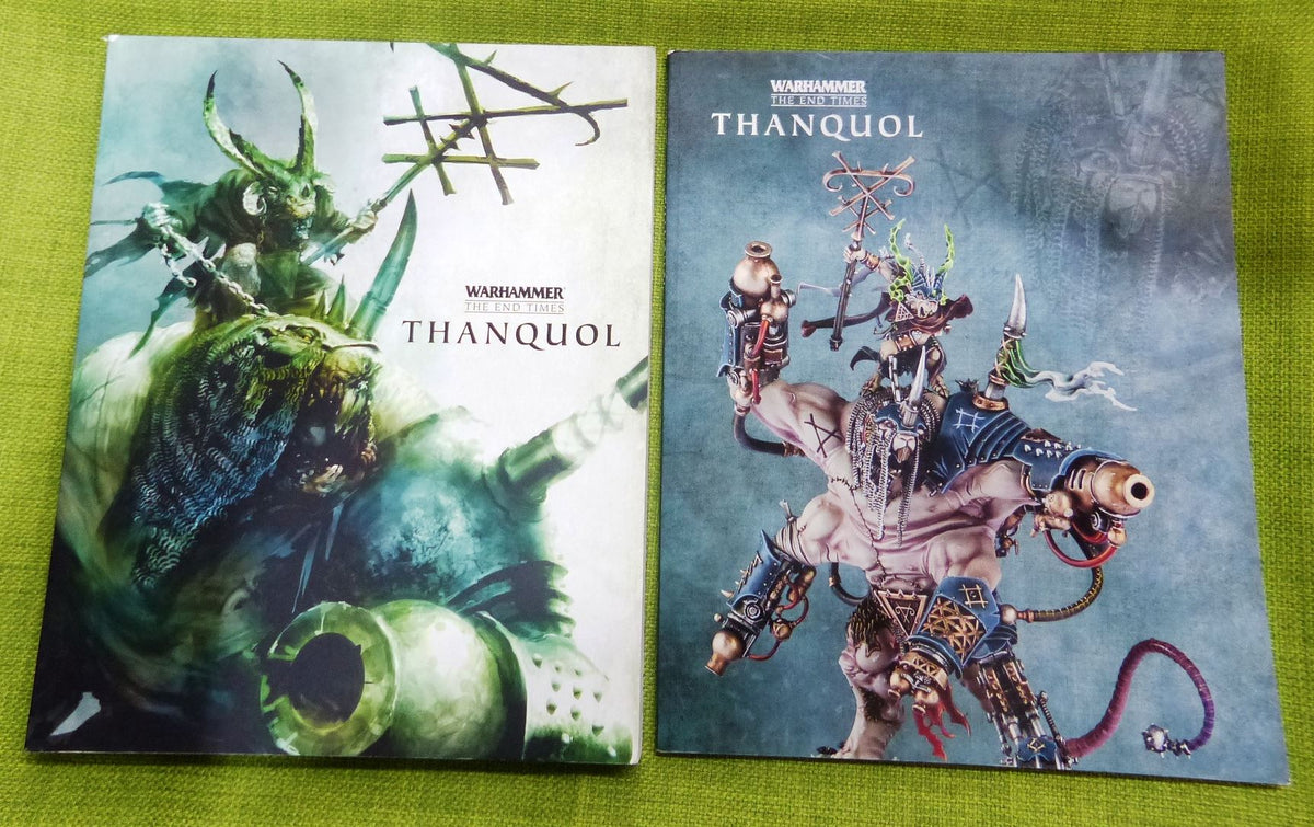 Warhammer The End of Times Vol 4 - Thranquol Book one and Book Two set Softbacks - Warhammer AoS 40k #8R