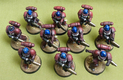Infernus Squad painted - Blood Angels - Warhammer 40K #3Z0