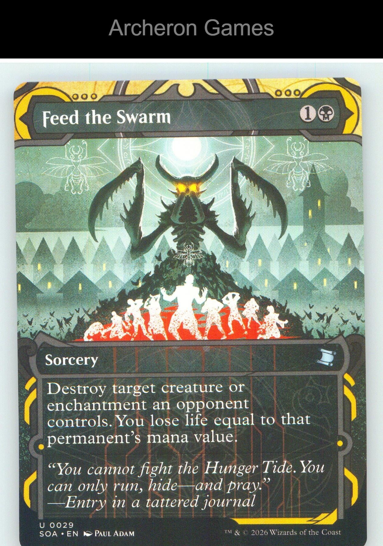 Feed the Swarm SOA 29 UC MTG Card NM/EX+