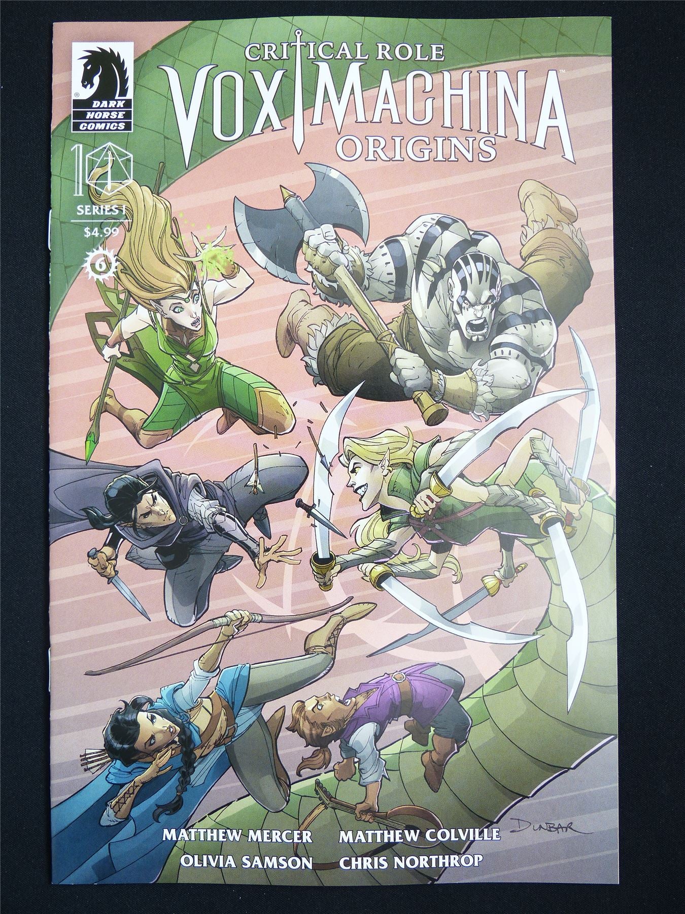 CRITICAL Role: Vox Machina Origins series 1 #6 - Nov 2025 Dark Horse Comic #6FD