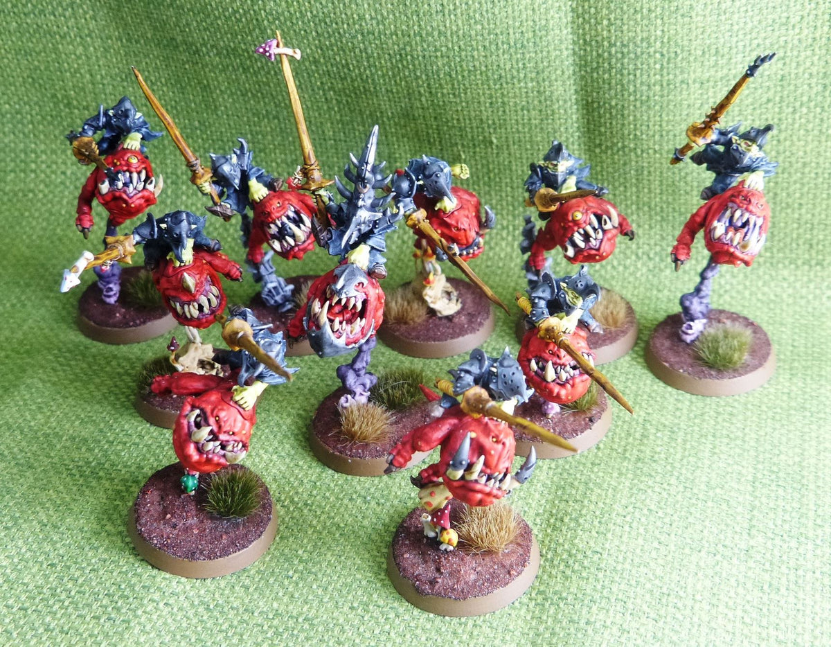 Gloomspite Gitz - Boingot Bounderz (10) Painted - Warhammer AoS 40k #B8