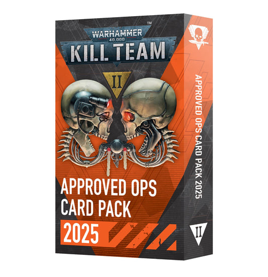 Approved OPS Card Pack 2025 - Warhammer 40K: Kill Team - Available from 20/09/25