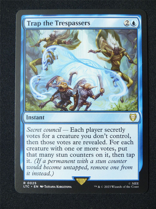 Trap the Trespassers - LTC - Mtg Card #313
