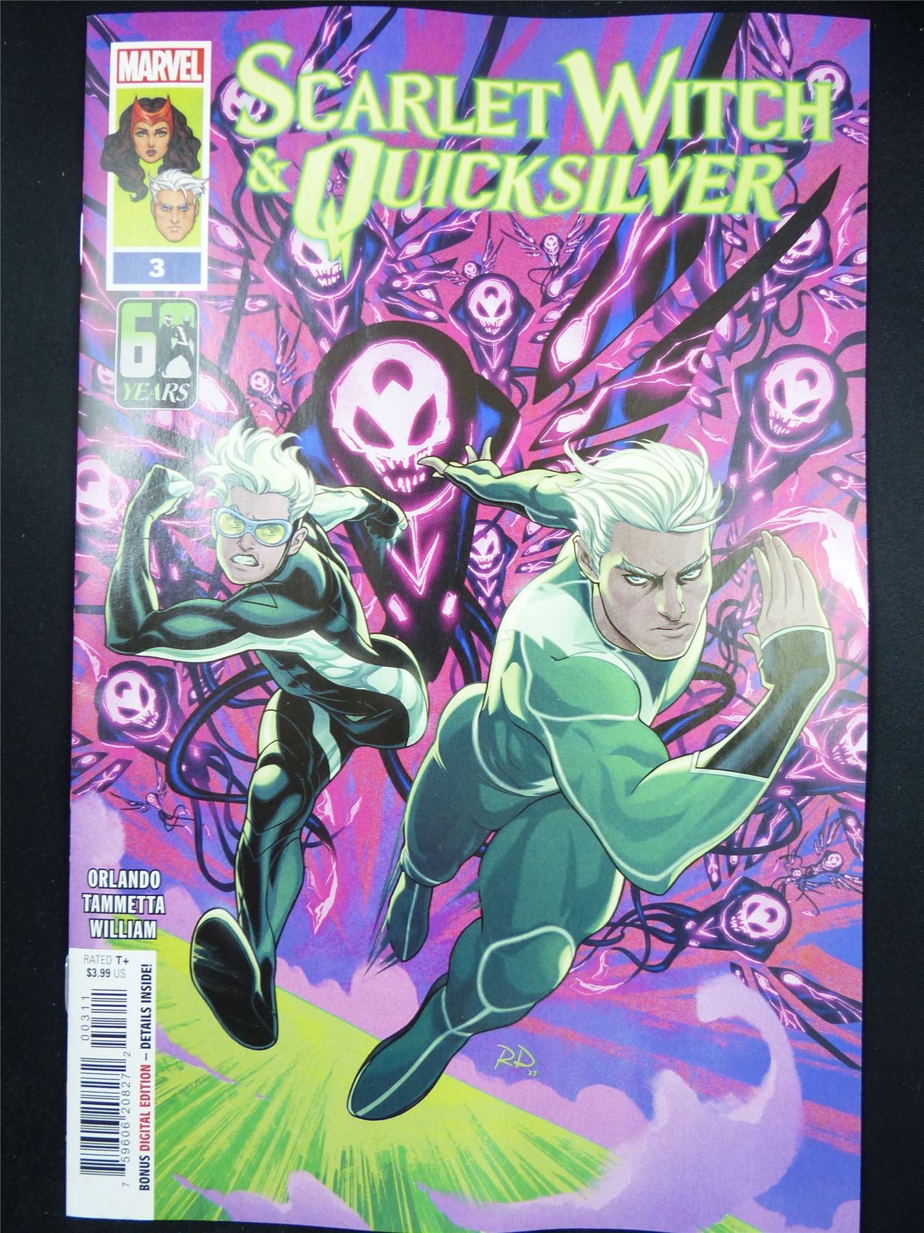 SCARLET Witch & Quicksilver #3 - Jun 2024 Marvel Comic #5W2