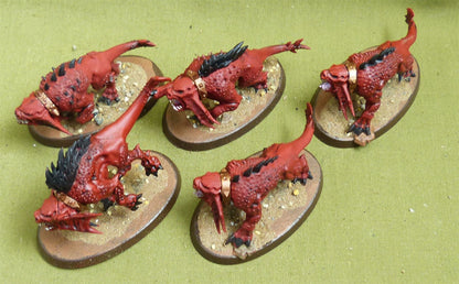 Flesh Hounds painted - Blades of Khorne - Warhammer AoS #KM