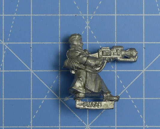 Valhallan Ice Warrior with Flamer Classic Metal - Warhammer 40K #Z0