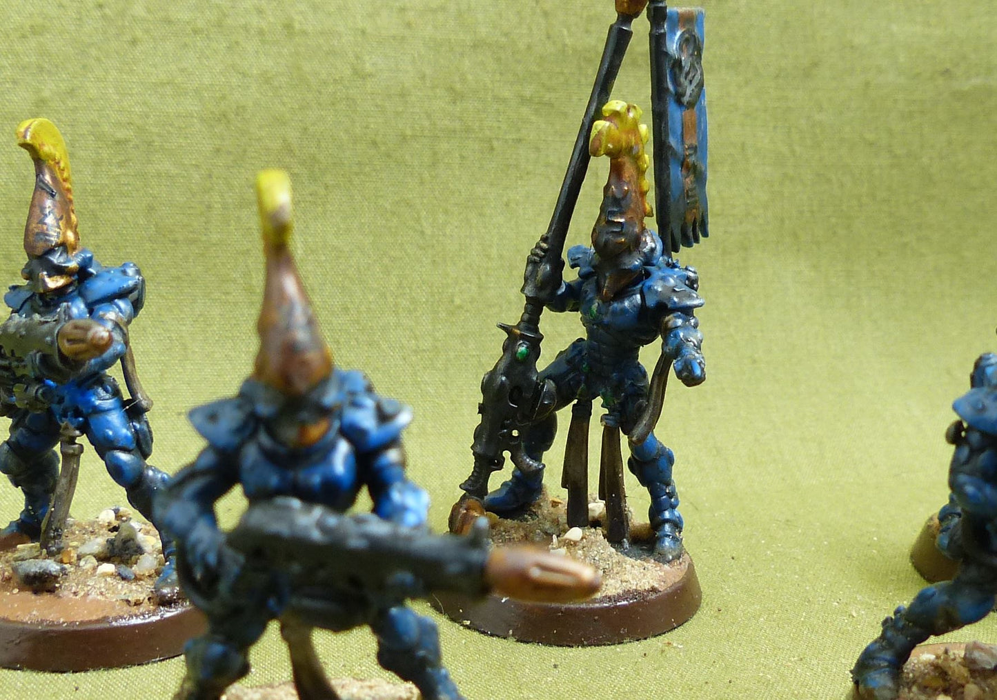 Fire Dragons painted - Aeldari - Warhammer 40K #19L