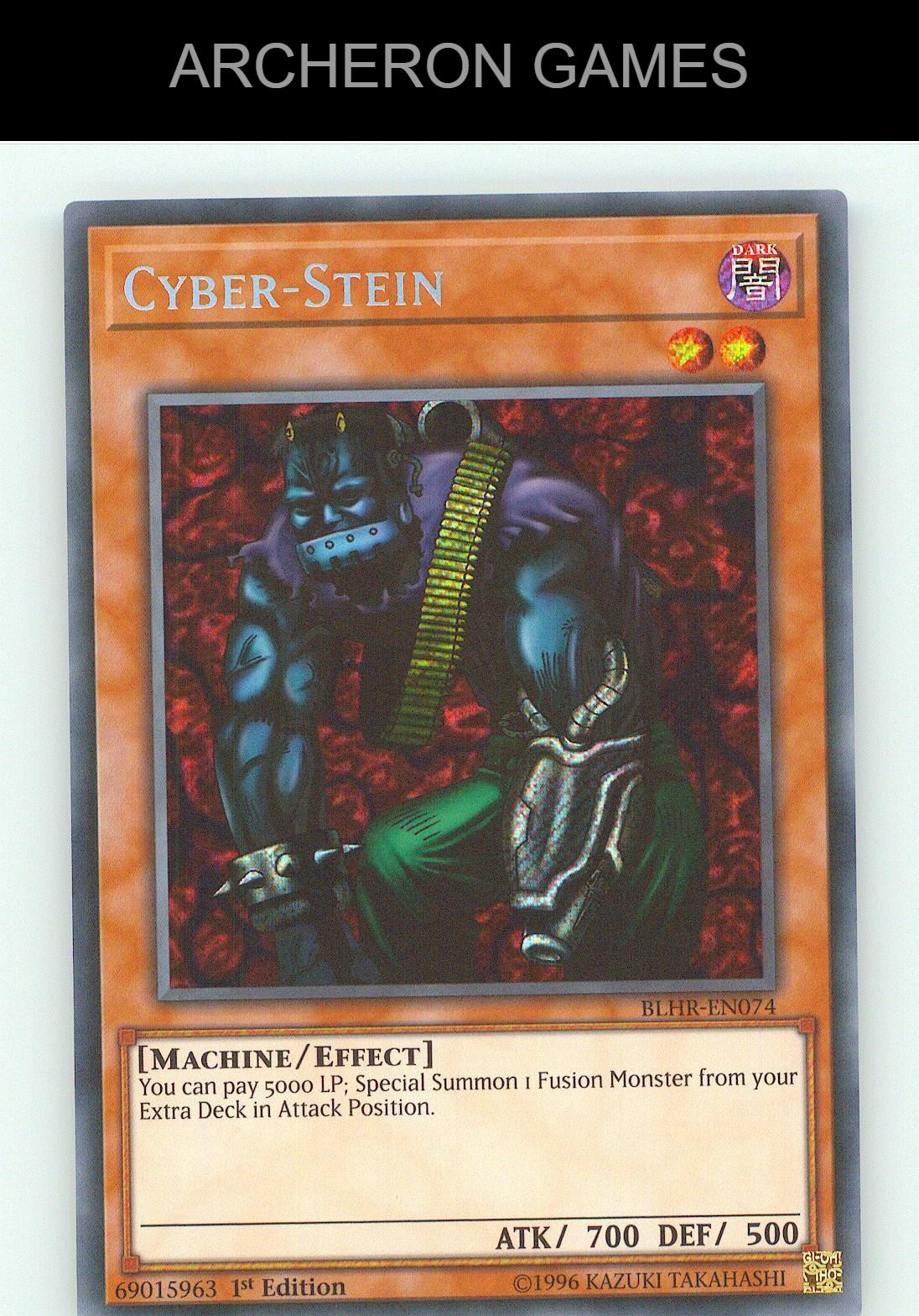 Cyber-Stein SEC YUGIOH Card