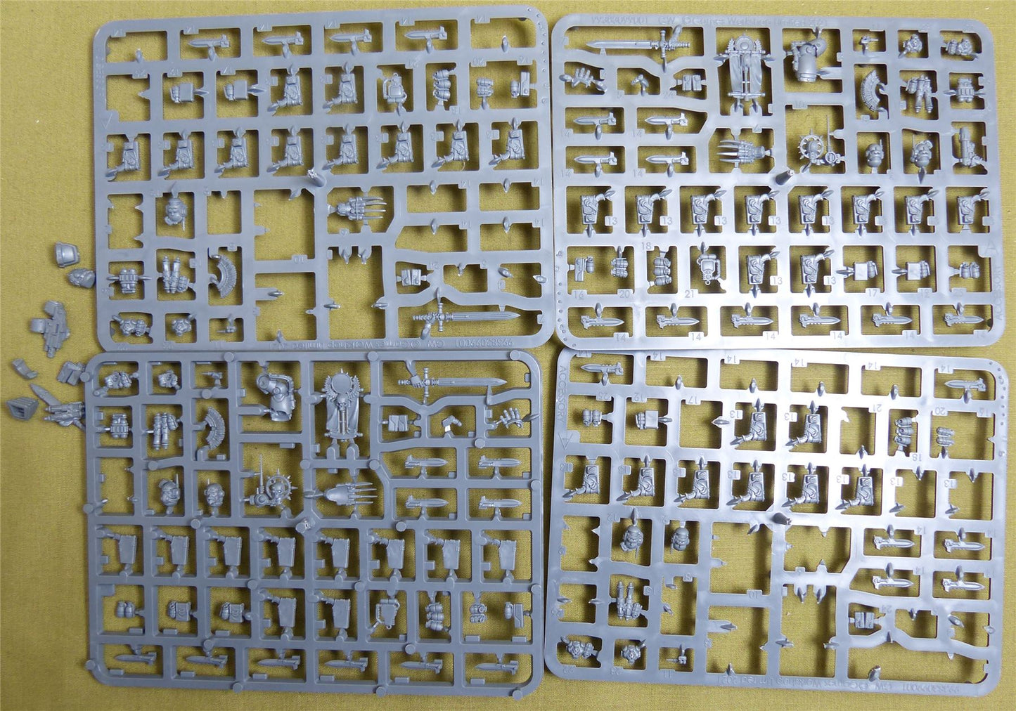 MKVI Tactical Squad part built - Blood Angels - Warhammer Horus Heresy #4DO