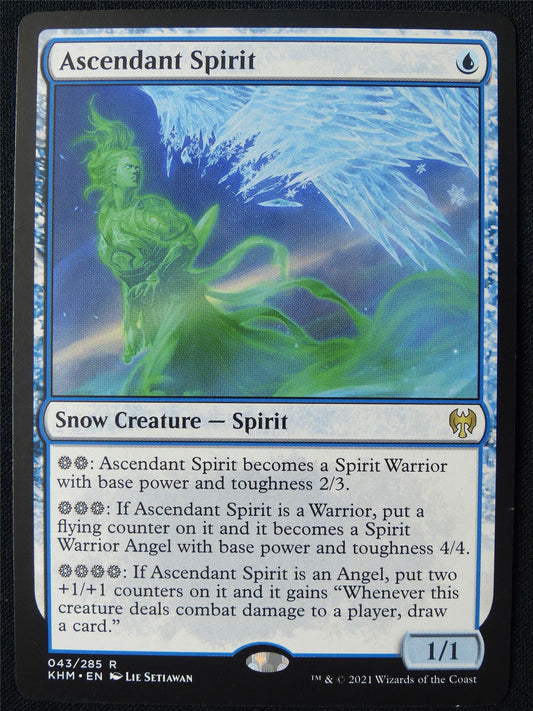 Ascendant Spirit - KHM - Mtg Card #1DB