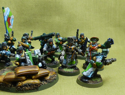 Classic Metal Valhalla Ice Warriors painted - Imperial Guards - Warhammer 40K #1PN