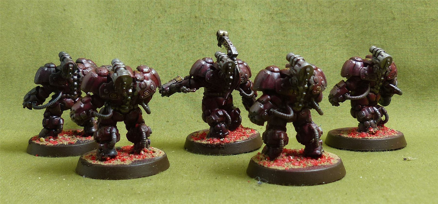 Einhyr Hearthguard painted - Leagues of Votann - Warhammer 40K #1J3