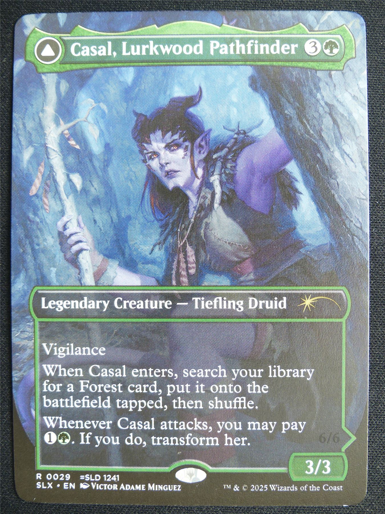 Casal Lurkwood Pathfinder Borderless - SLX - Mtg Card #4LG