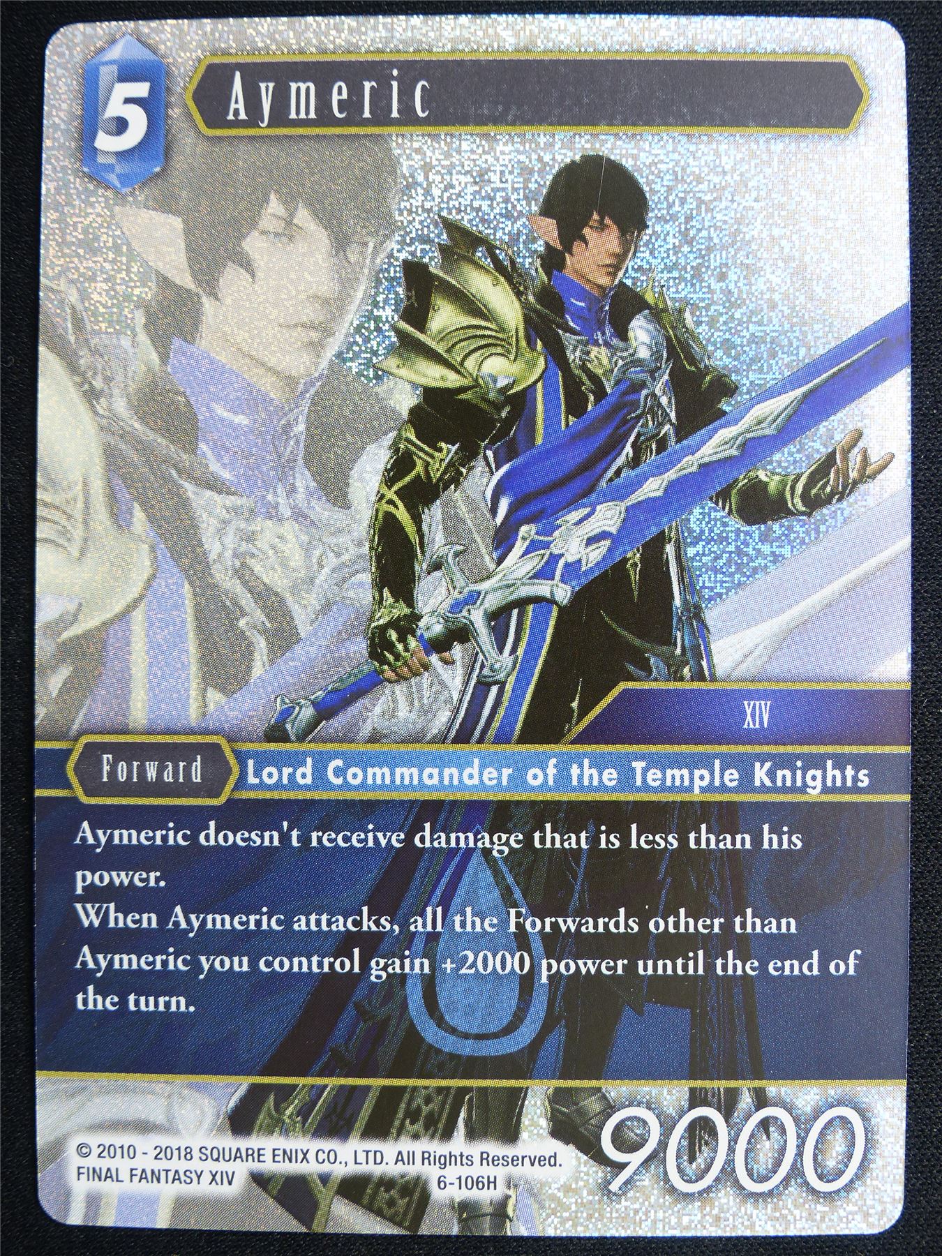 Aymeric 6-106H Foil - Final Fantasy Card #4TG