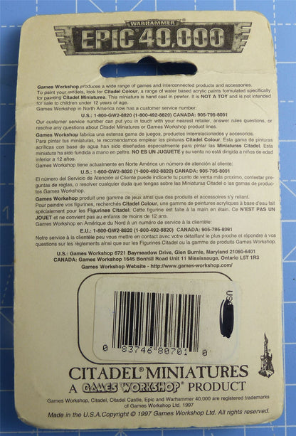 Land Raider Commander Comm. Blister Classic Metal - Warhammer Epic #VD