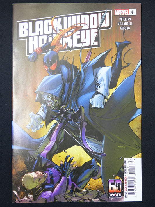 BLACK Widow and Hawkeye #4 - Aug 2024 Marvel Comic #2MN