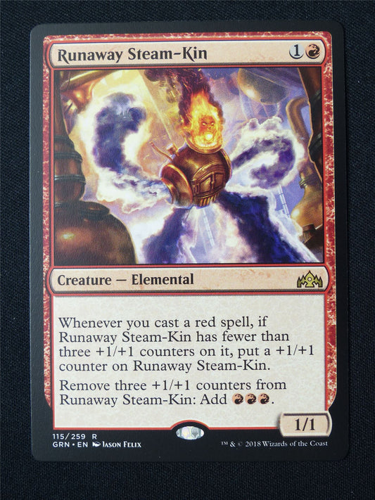 Runaway Steam-Kin - GRN - Mtg Card #4VQ