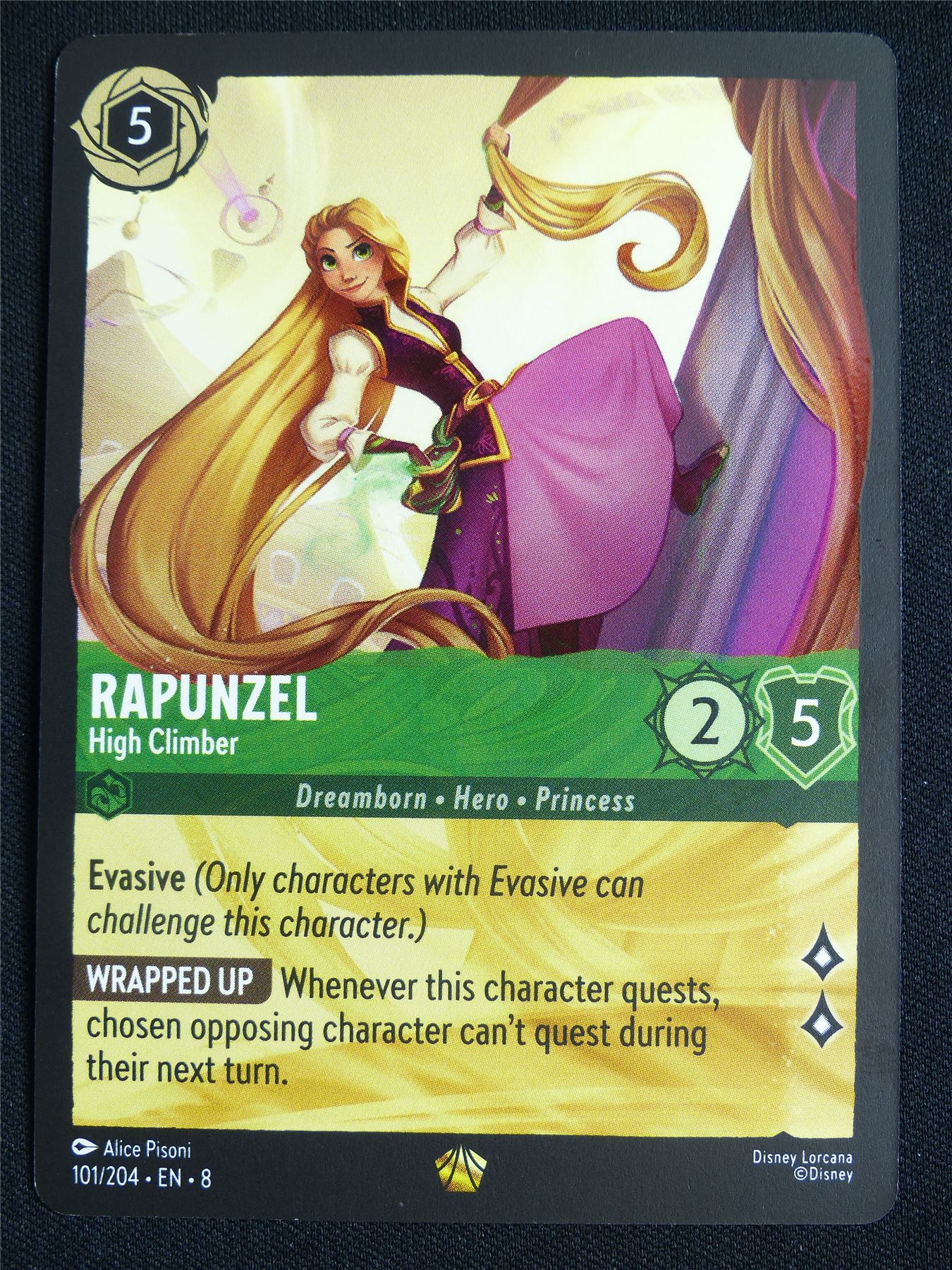 Rapunzel High Climber 101/204 - Lorcana Card #4ZM