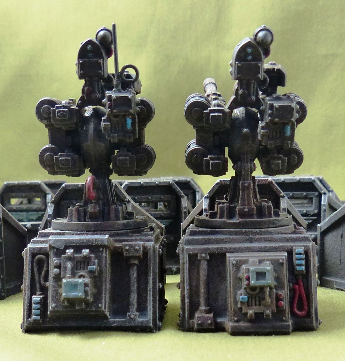 Aegis Defence Line painted - Astra Militarum - Warhammer 40K #2YD