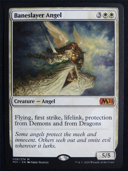Baneslayer Angel - M21 - Mtg Card #5NB